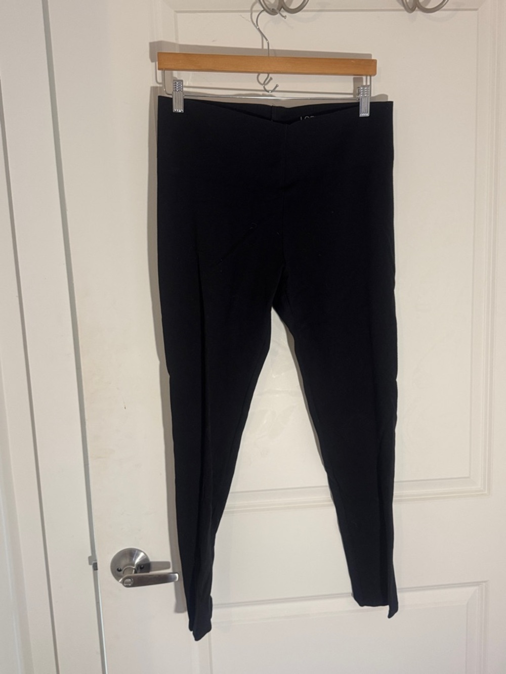 LOFT Black Slim Fit Jogger Pants